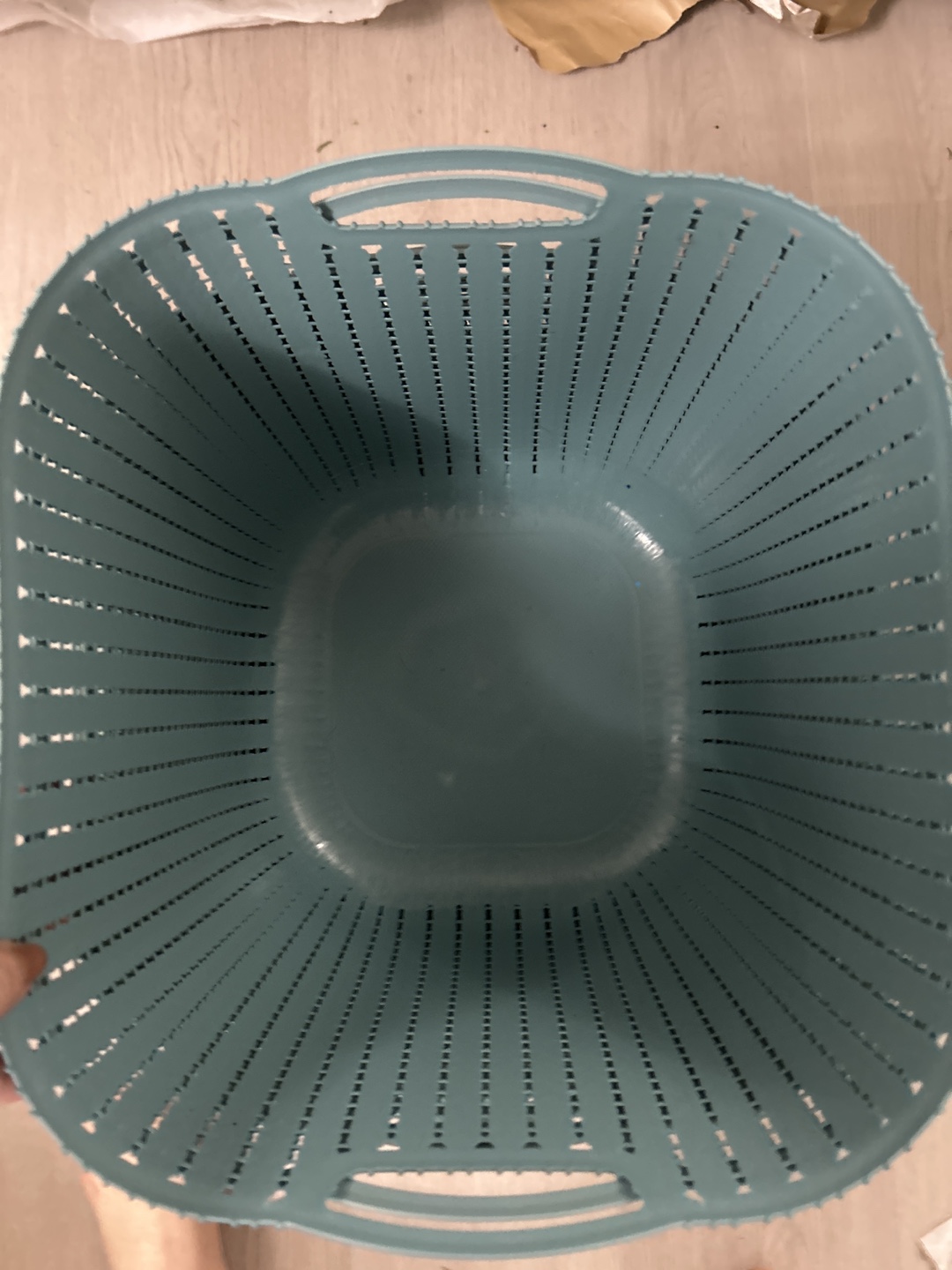 Teal Plastic Storage Baskets - photo 2