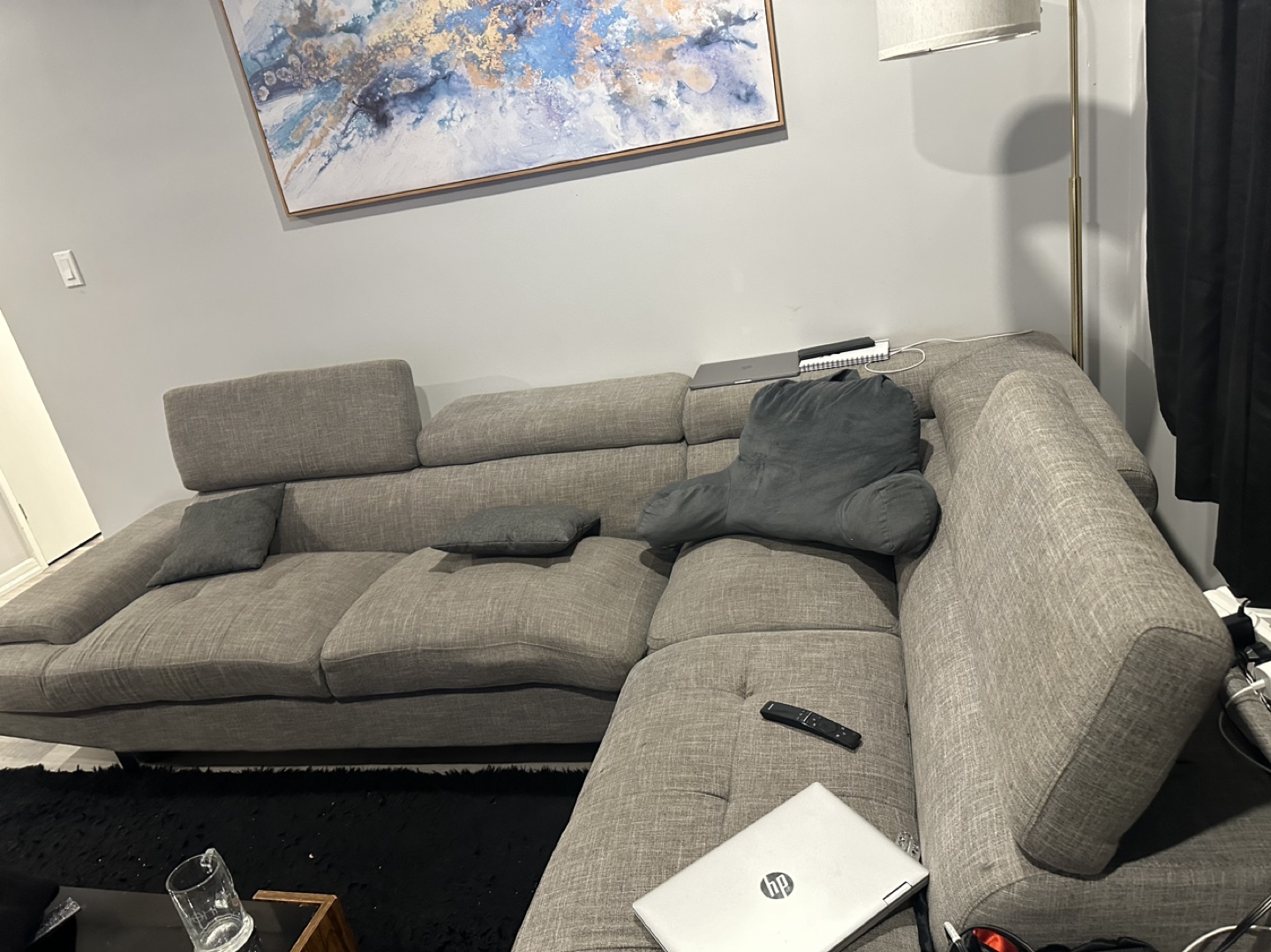 Grey Sectional Sofa