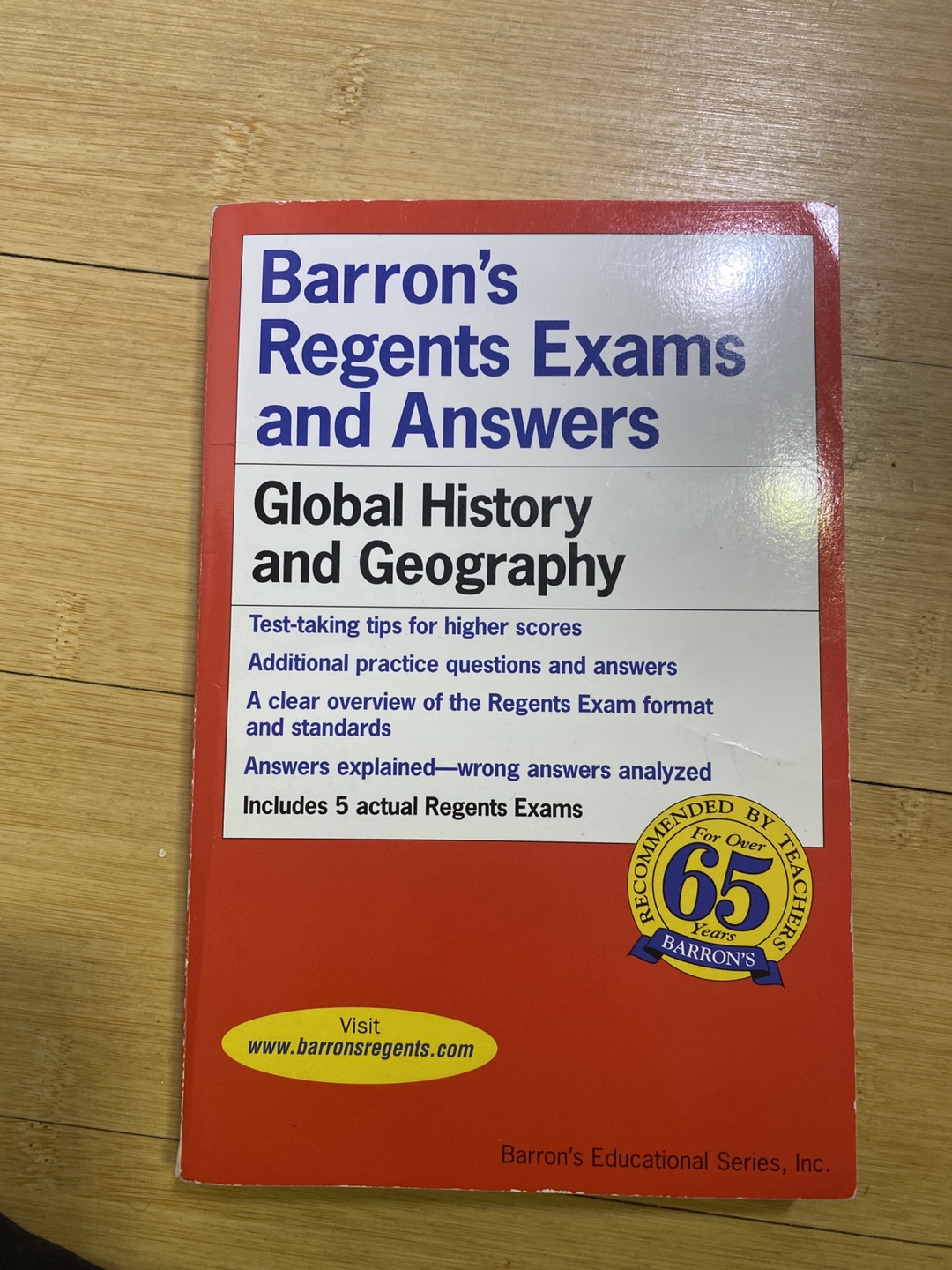 Barron's Regents Global History and Geography