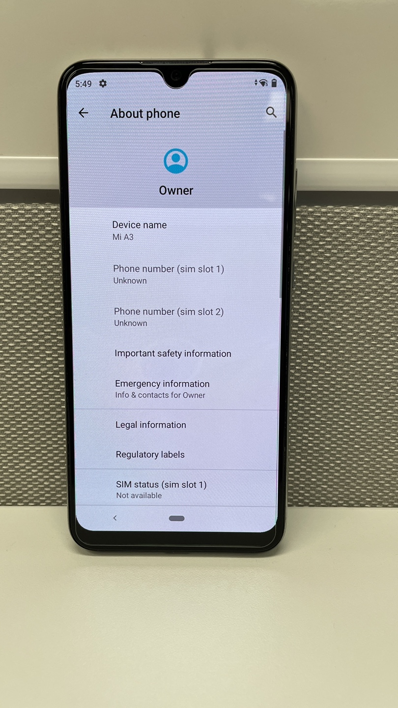 Xiaomi Mi A3 Android One Smartphone - photo 2