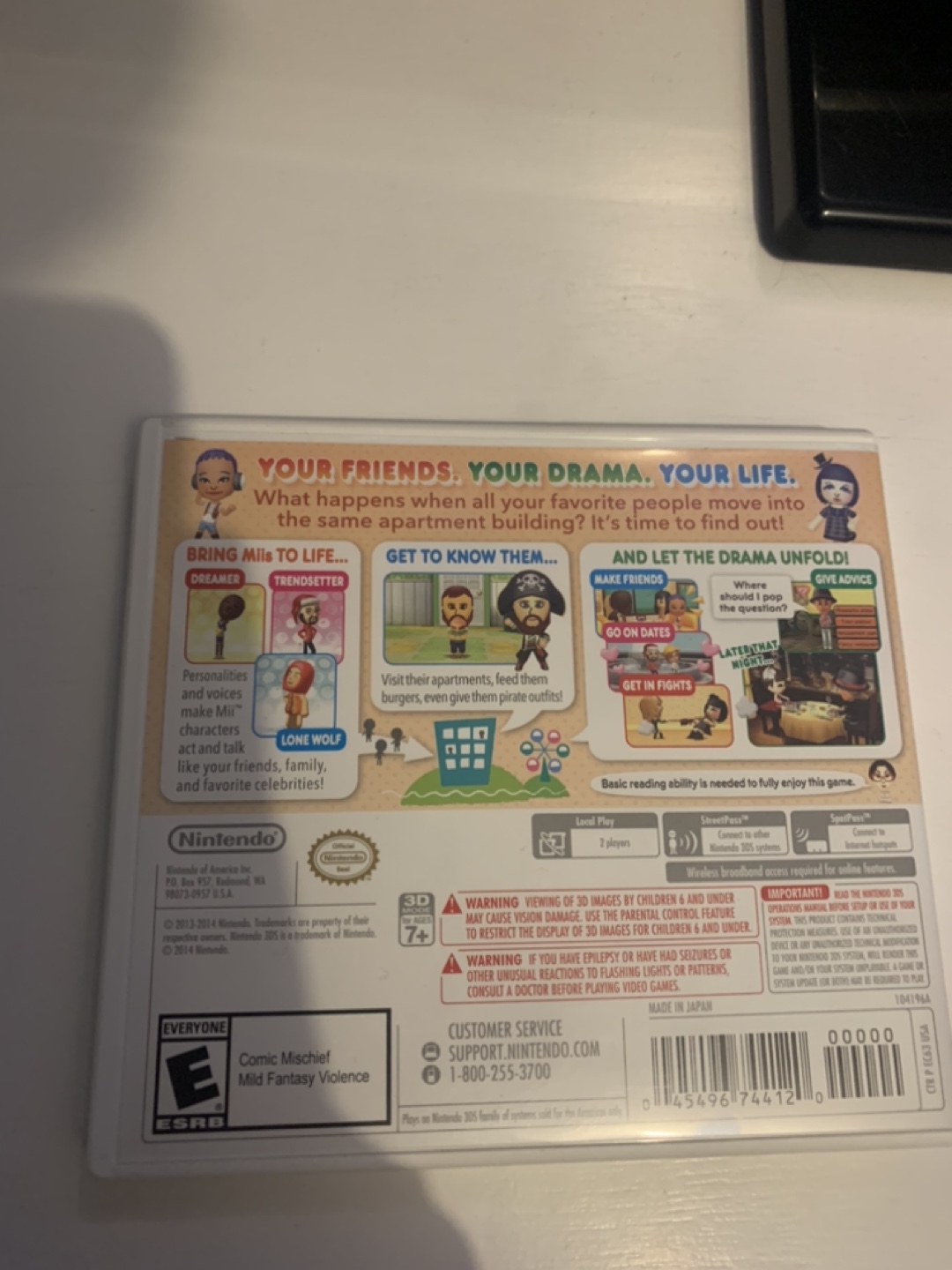 Tomodachi Life Nintendo 3DS Game - photo 2