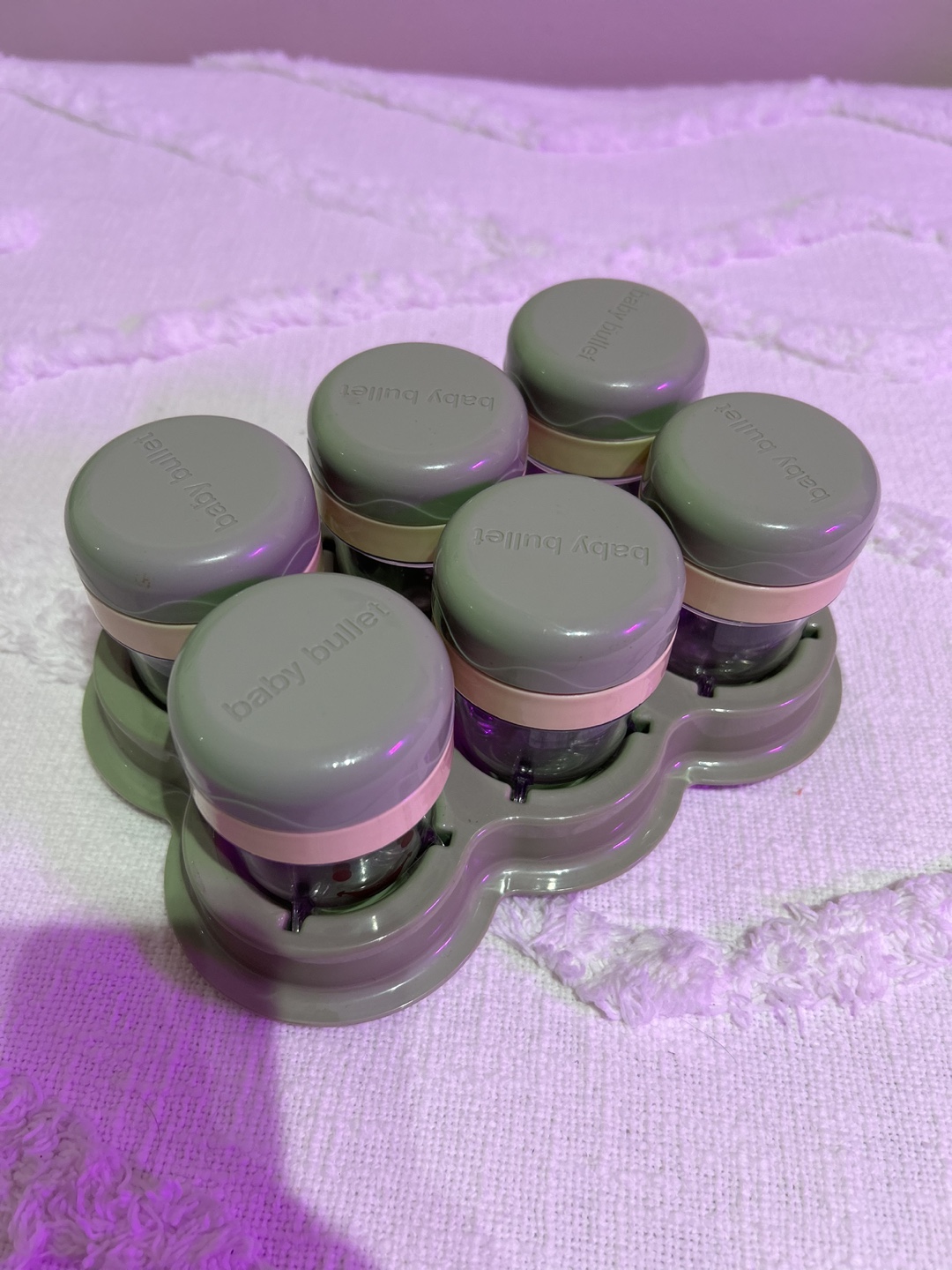 Baby Bullet Food Storage Containers and Tray - photo 2