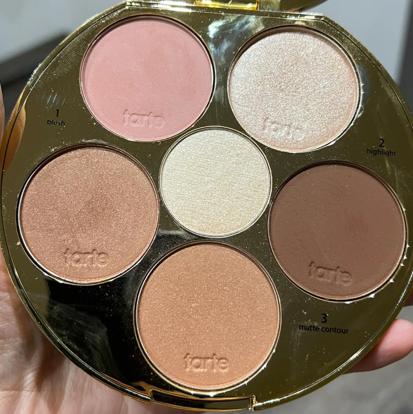Tarte Tarteist Contour Palette w Blush/Highlighter/Bronzer image indicator(3)