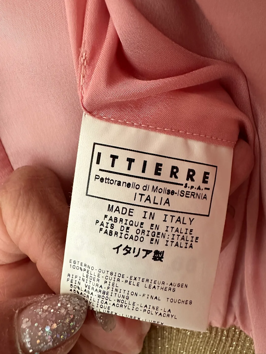 D&G Gold Leather Jacket size 40 Authentic image indicator(6)