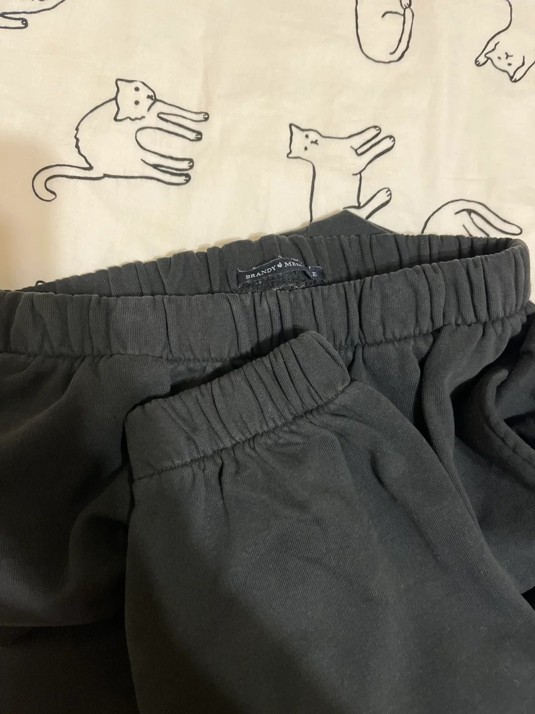Brandy Melville Black Sweatpants image indicator(2)