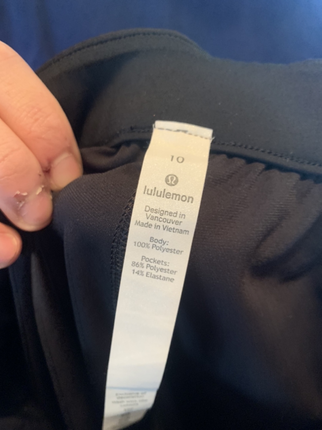 Lululemon Black Pants Size 10 - photo 2