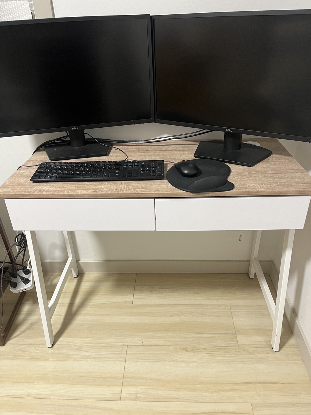 Urgent Sale - White Computer Desk with USB Charger