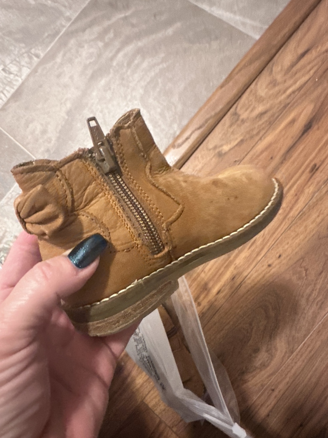 Next Kids Brown Suede Ankle Boots #thriftypicks - photo 3