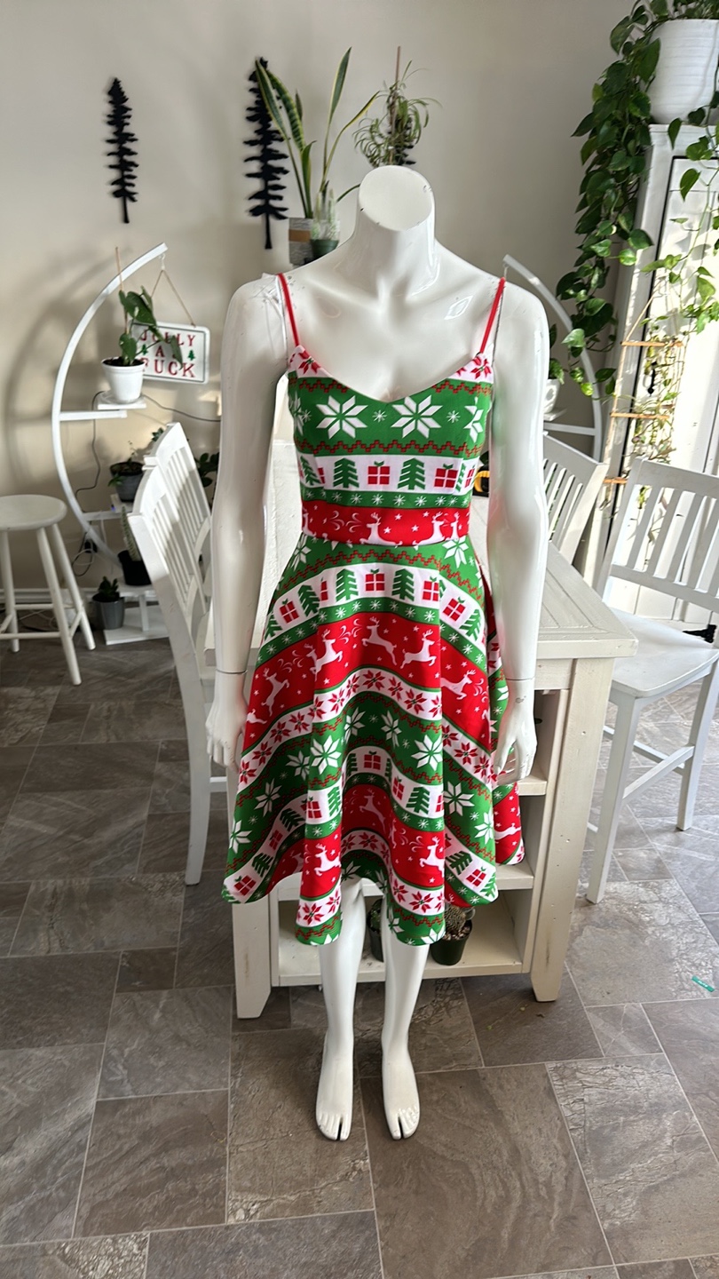 Christmas Sweater Dress size med #thriftypicks - photo 4