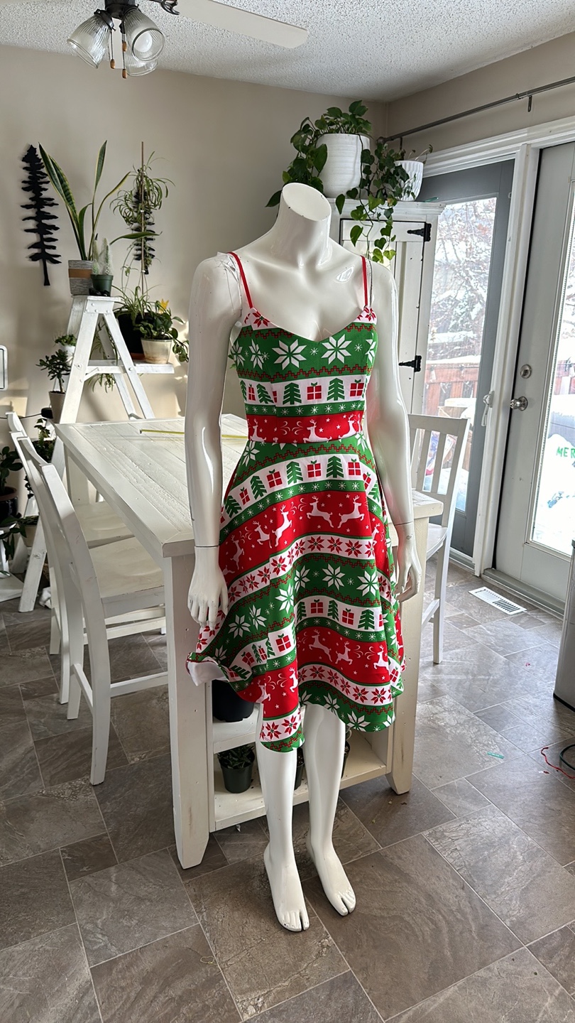 Christmas Sweater Dress size med #thriftypicks - photo 2