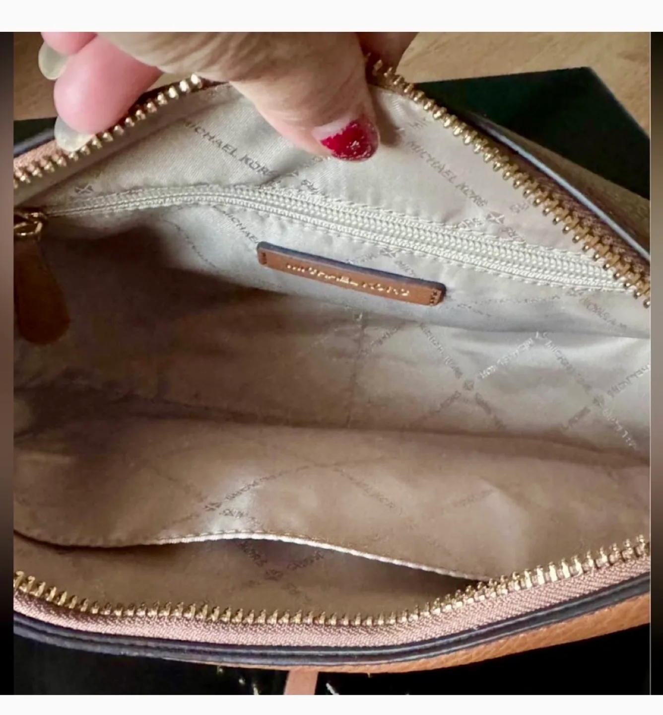 Michael Kors Brown  Crossbody Bag image indicator(3)