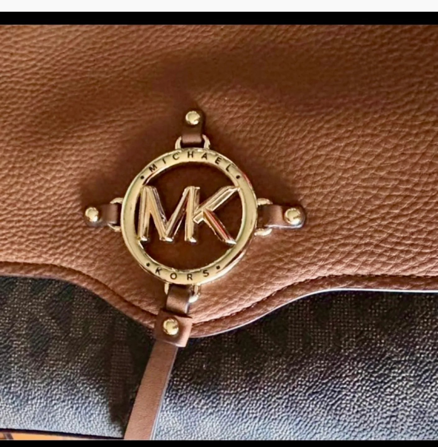 Michael Kors Brown  Crossbody Bag image indicator(6)