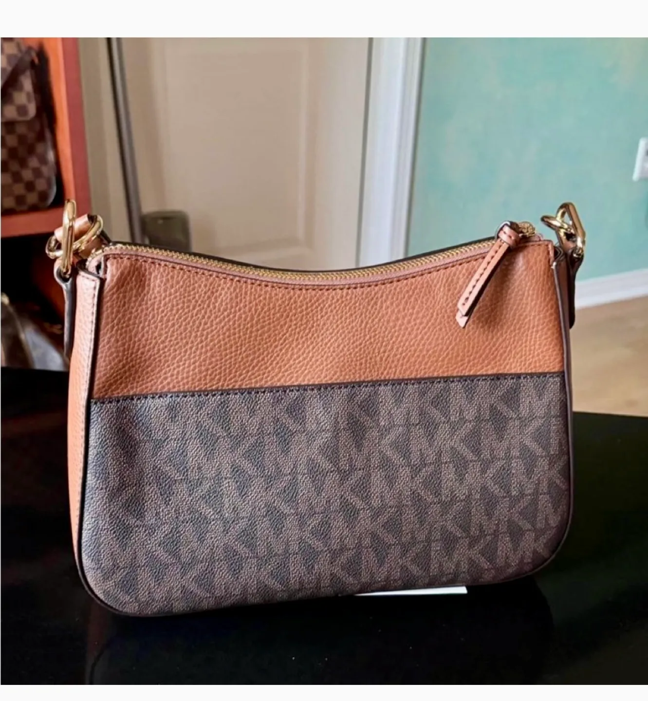 Michael Kors Brown  Crossbody Bag image indicator(2)