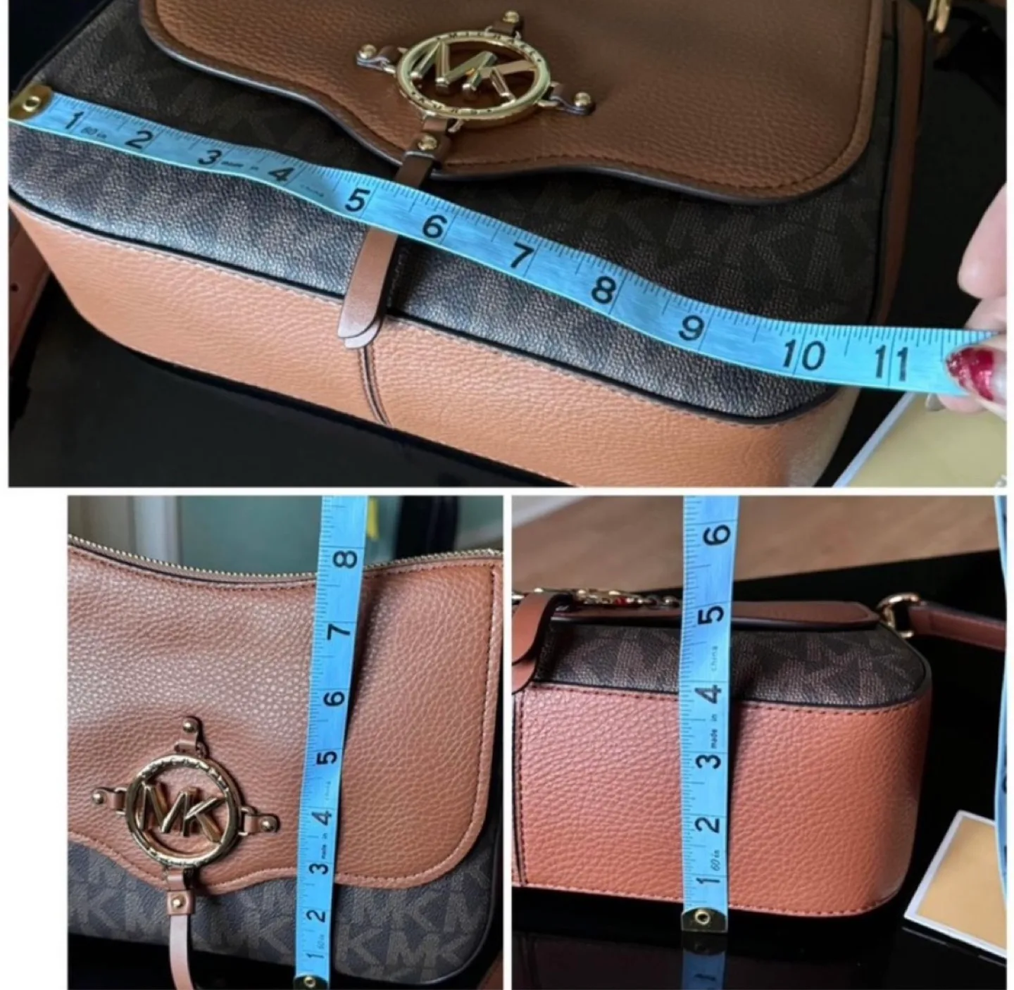 Michael Kors Brown  Crossbody Bag image indicator(9)