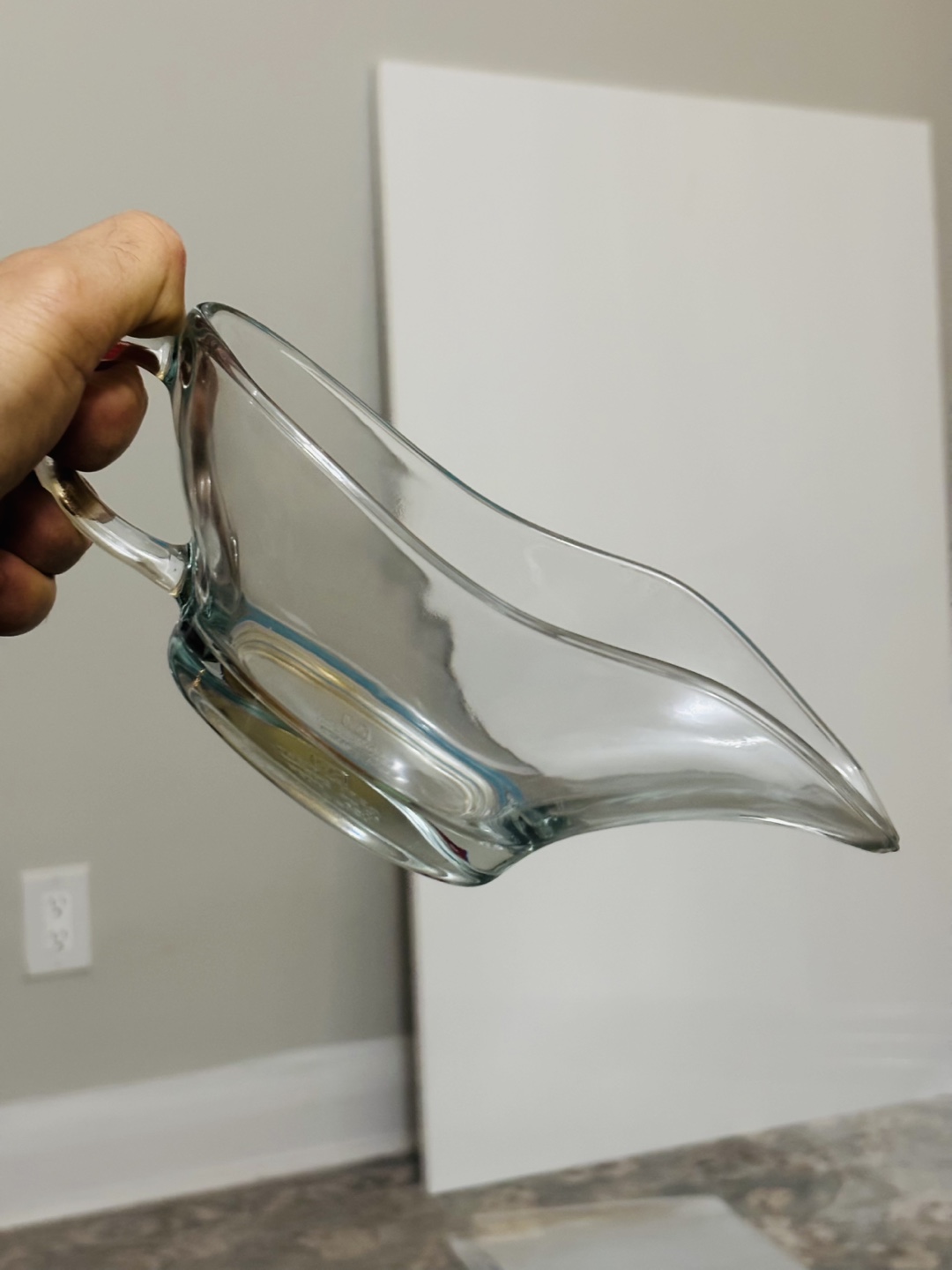 Glass Gravy Boat