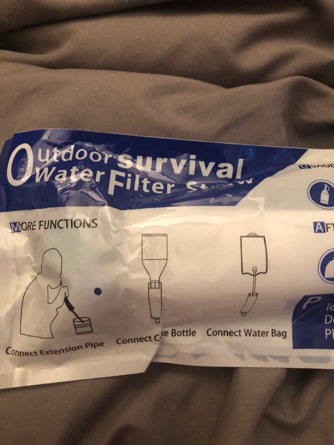 Outdoor Survival Water Filter Straw #ThriftyPicks image indicator(4)