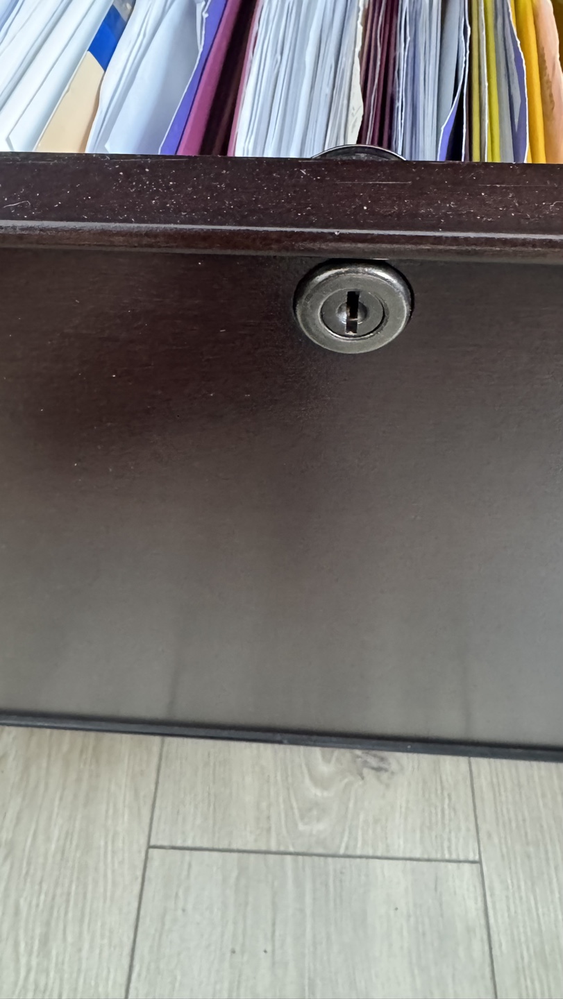 Two Drawer horizontal Filing Cabinet - photo 2