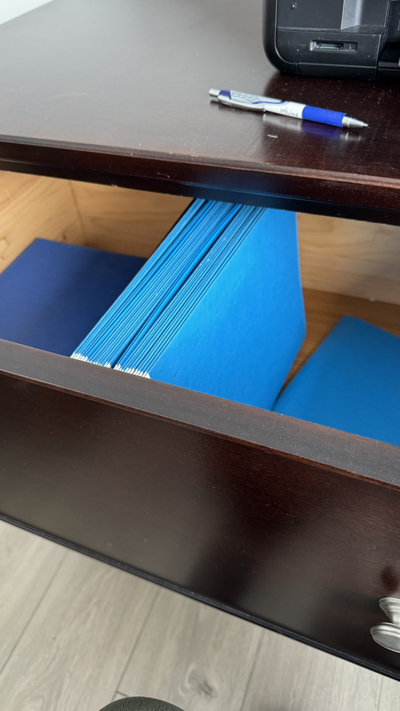 Two Drawer horizontal Filing Cabinet - photo 3
