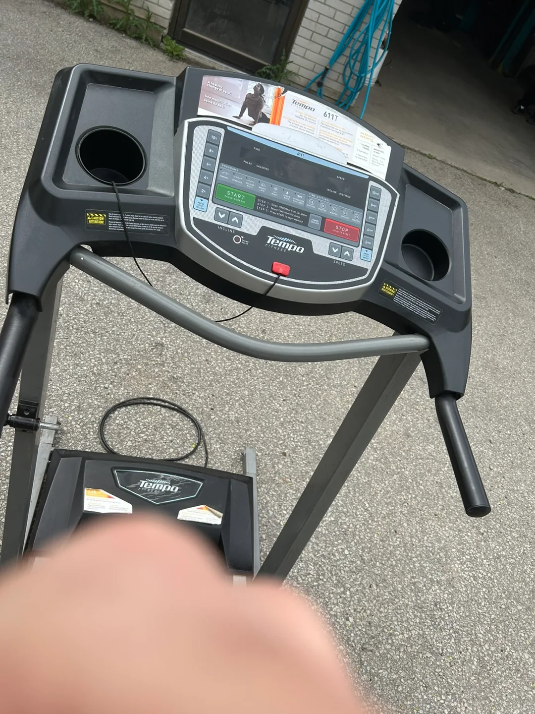 Tempo Treadmill image indicator(8)