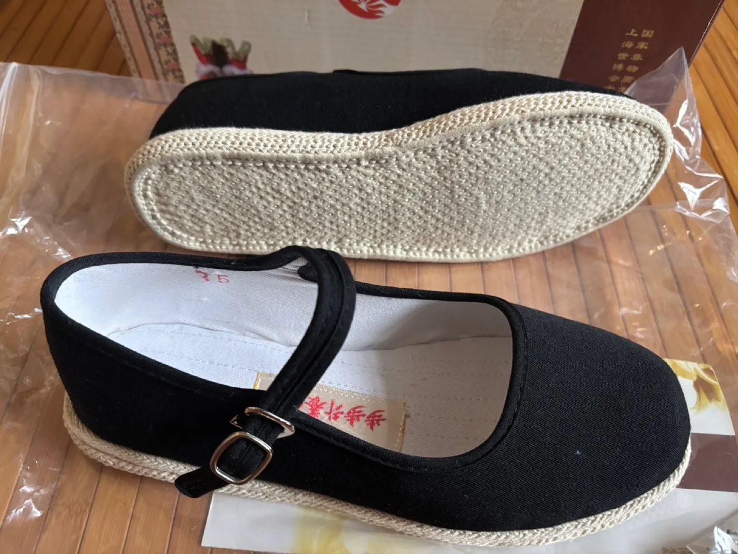 Yue Hwa 三峽步升 Chinese Traditional Cloth Shoes Size 35 image indicator(3)