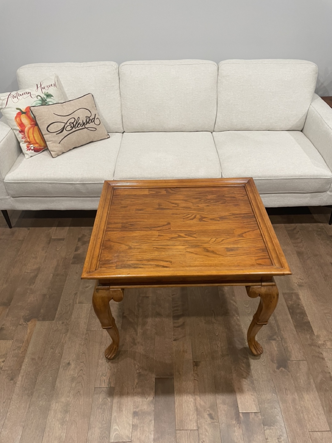 Square Wooden Coffee Table - photo 3