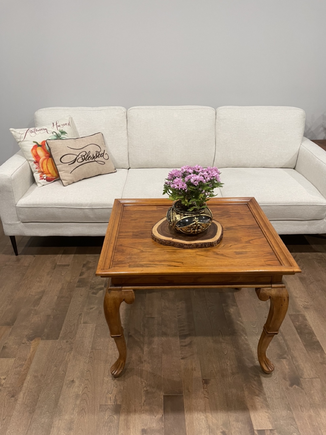 Square Wooden Coffee Table