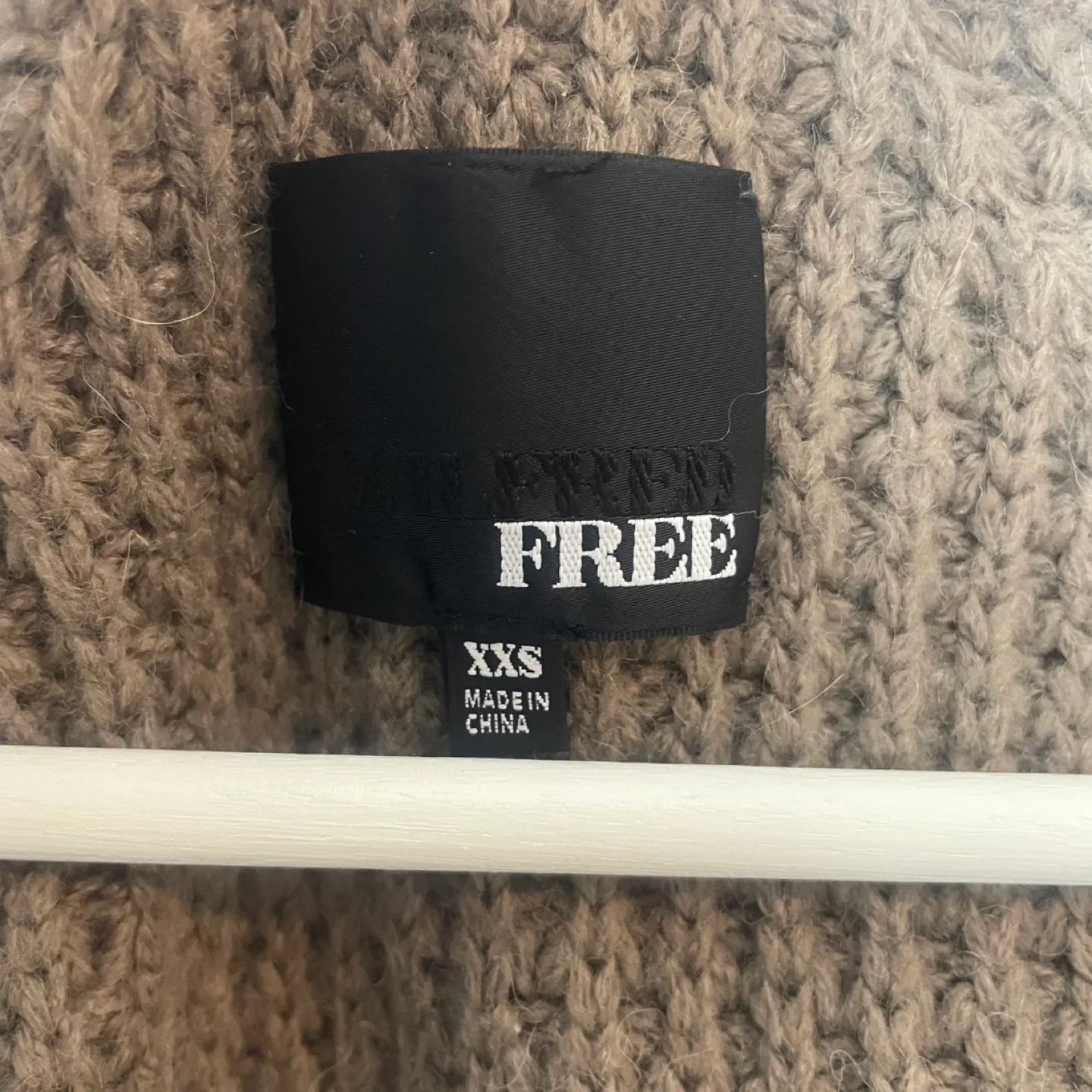 Aritzia Wilfred Free Marin Brown Wool Alpaca Knit Cardigan image indicator(5)