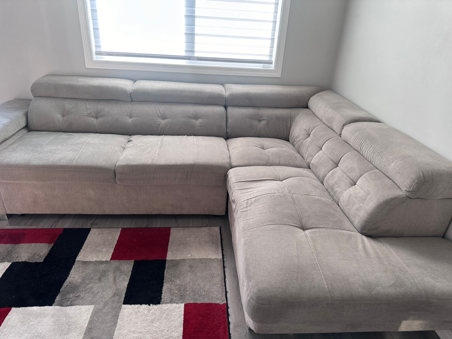 Grey Sectional Sofa - photo 3