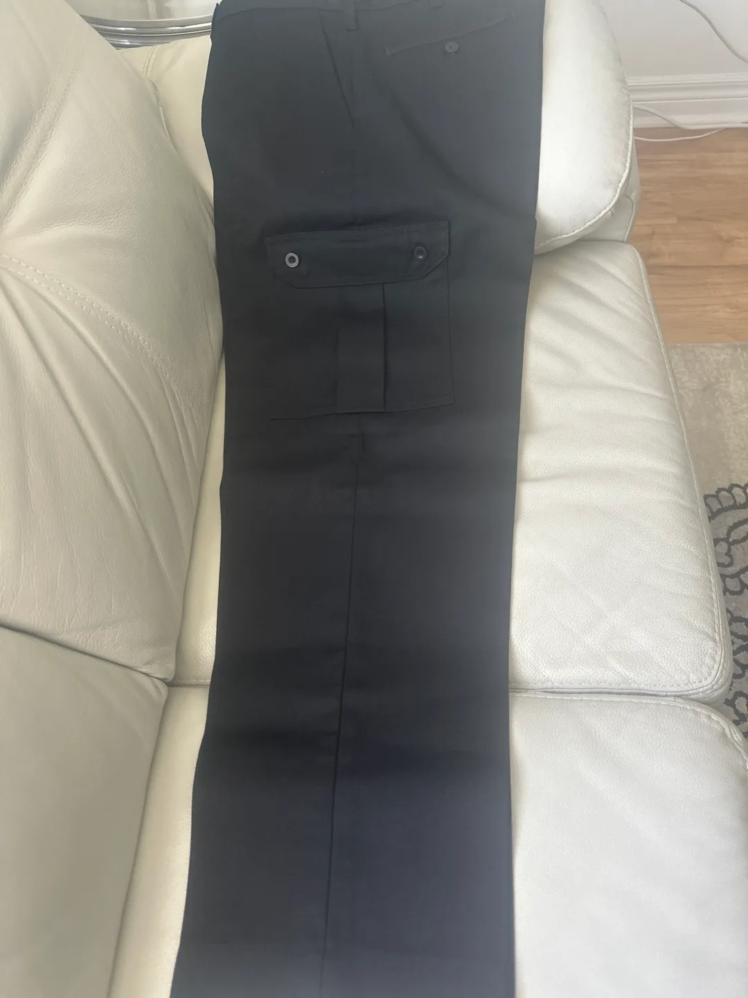 Black Cargo Pants Size 36x36 image indicator(3)