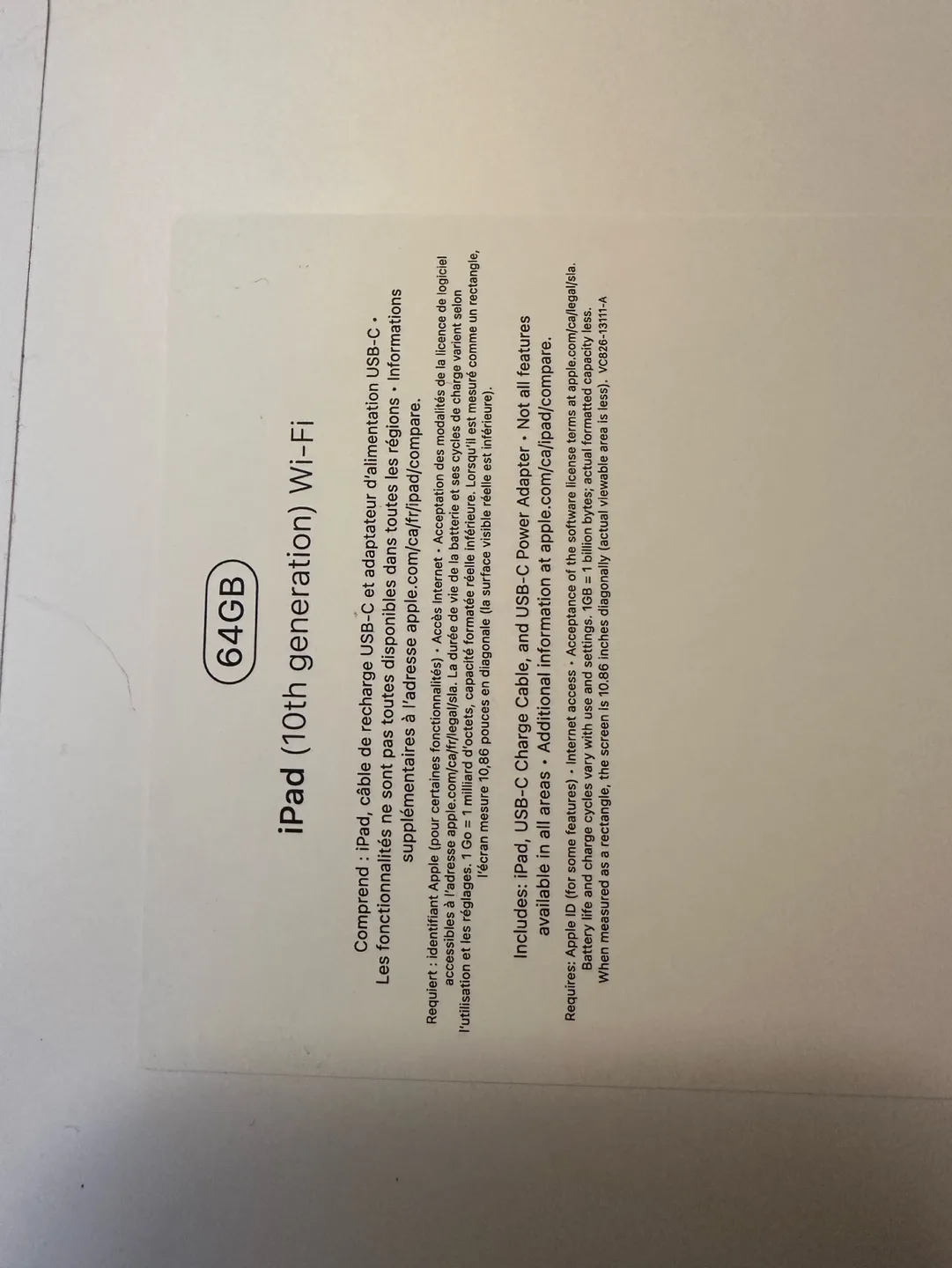 10.9-inch iPad Wi-Fi 64GB Blue image indicator(4)