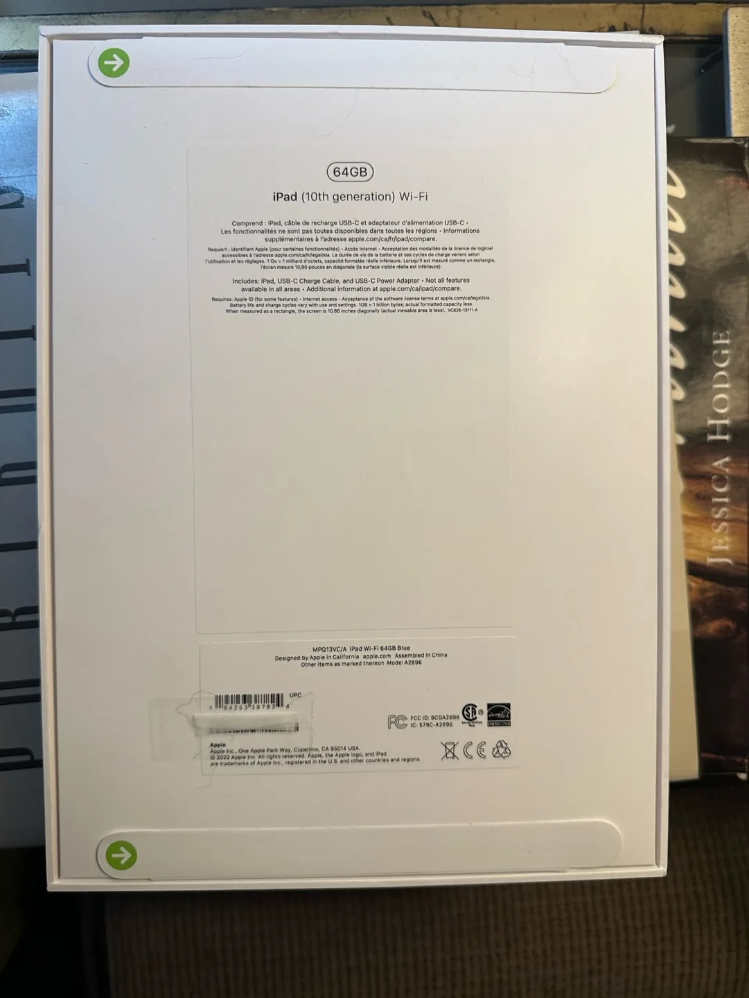 10.9-inch iPad Wi-Fi 64GB Blue image indicator(3)