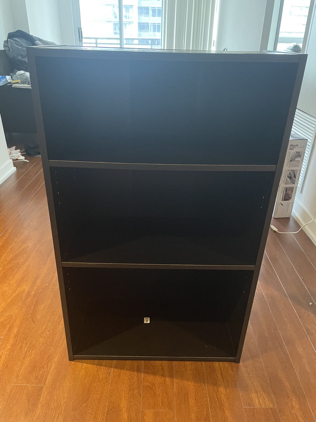 Free Black Bookshelf #freecycle - photo 2