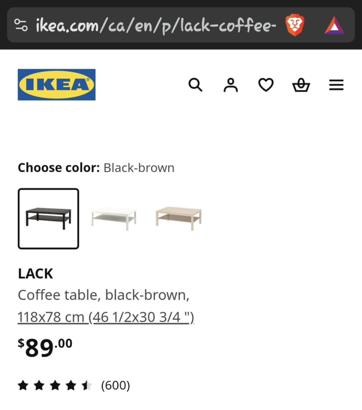 Black Tv Table - photo 4