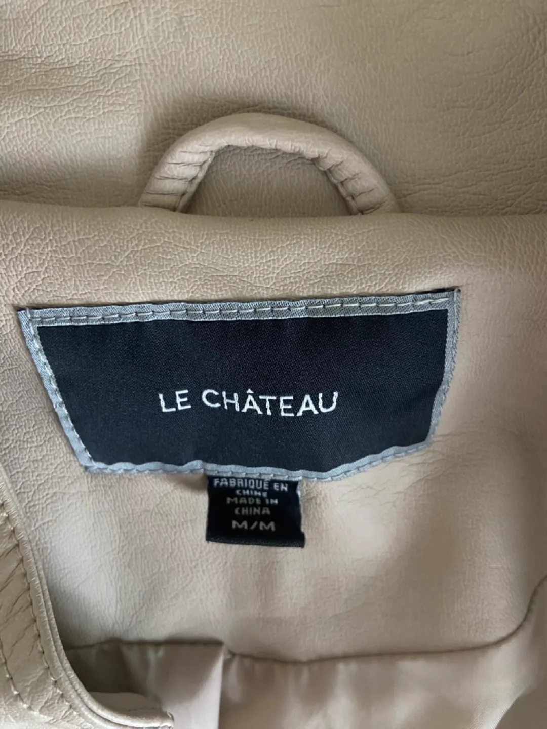Le Chateau Short Faux Leather Jacket image indicator(3)