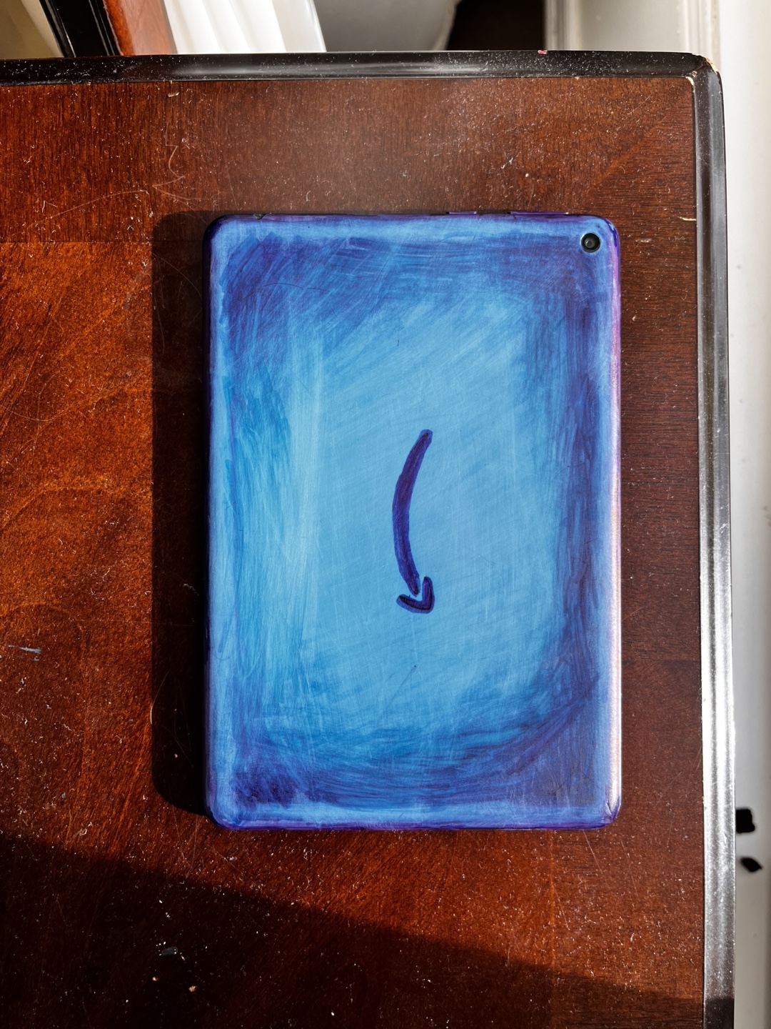 Limited edition #1 Of 1 Amazon Fire 8 tablet breathing blue