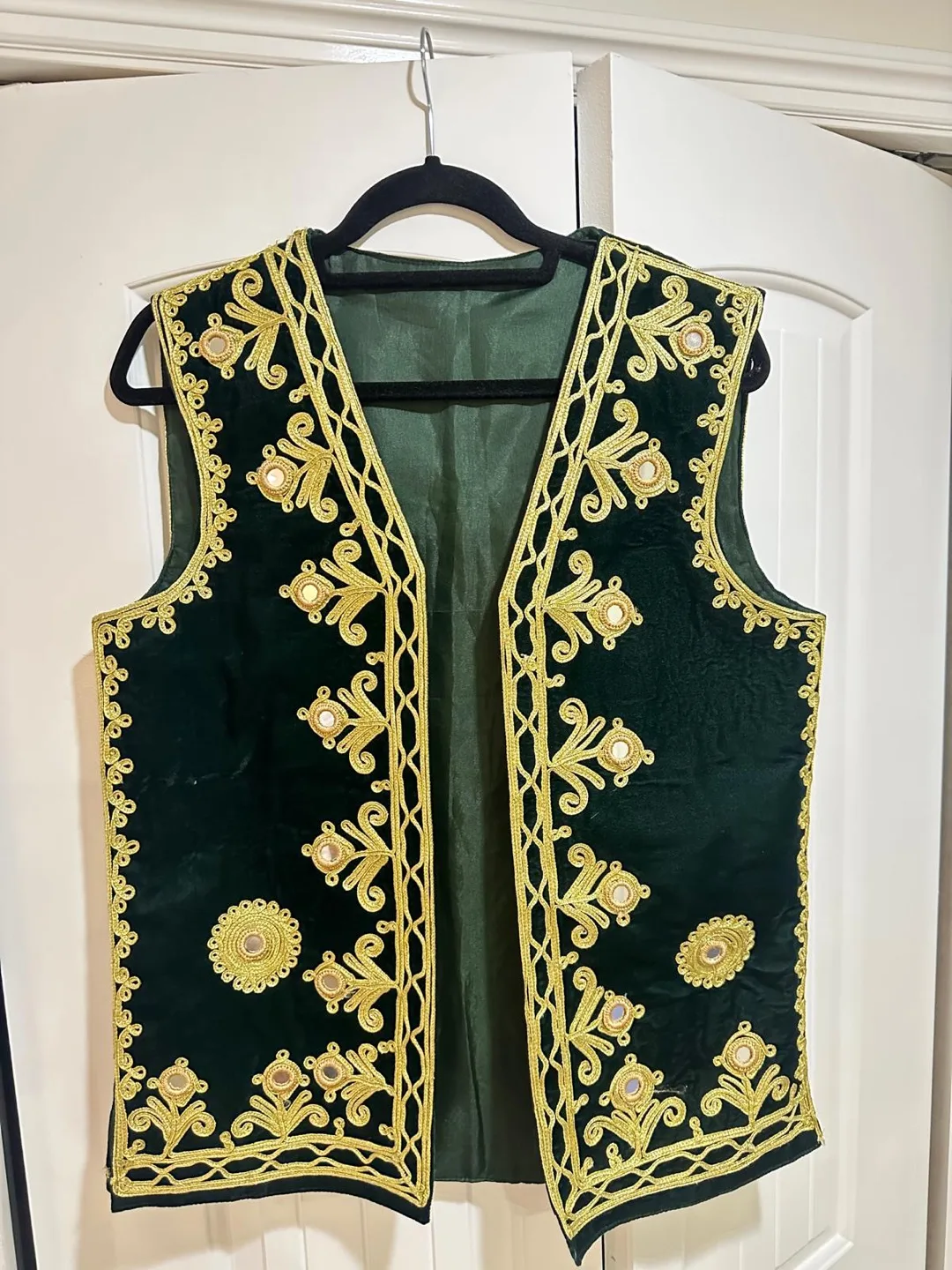 Afghan dress (gand) with men blazer (waskat)