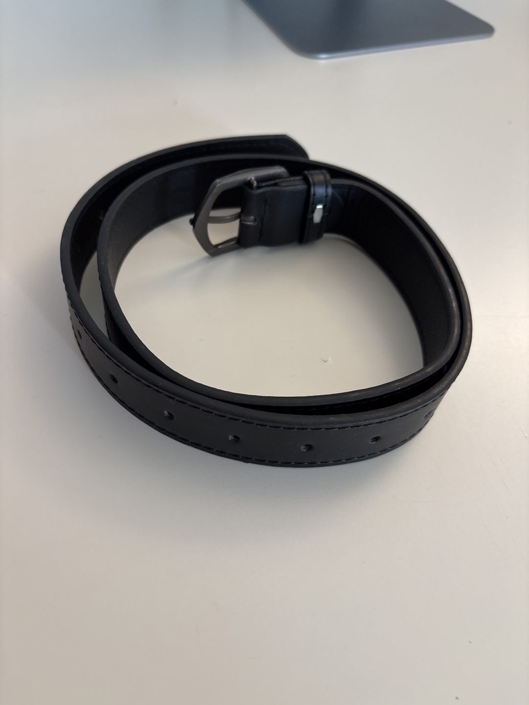 Black Leather Belt