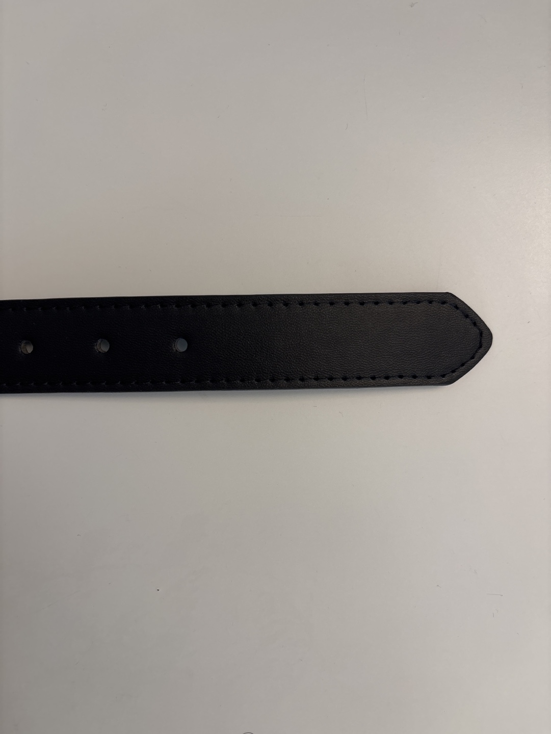 Black Leather Belt - photo 3