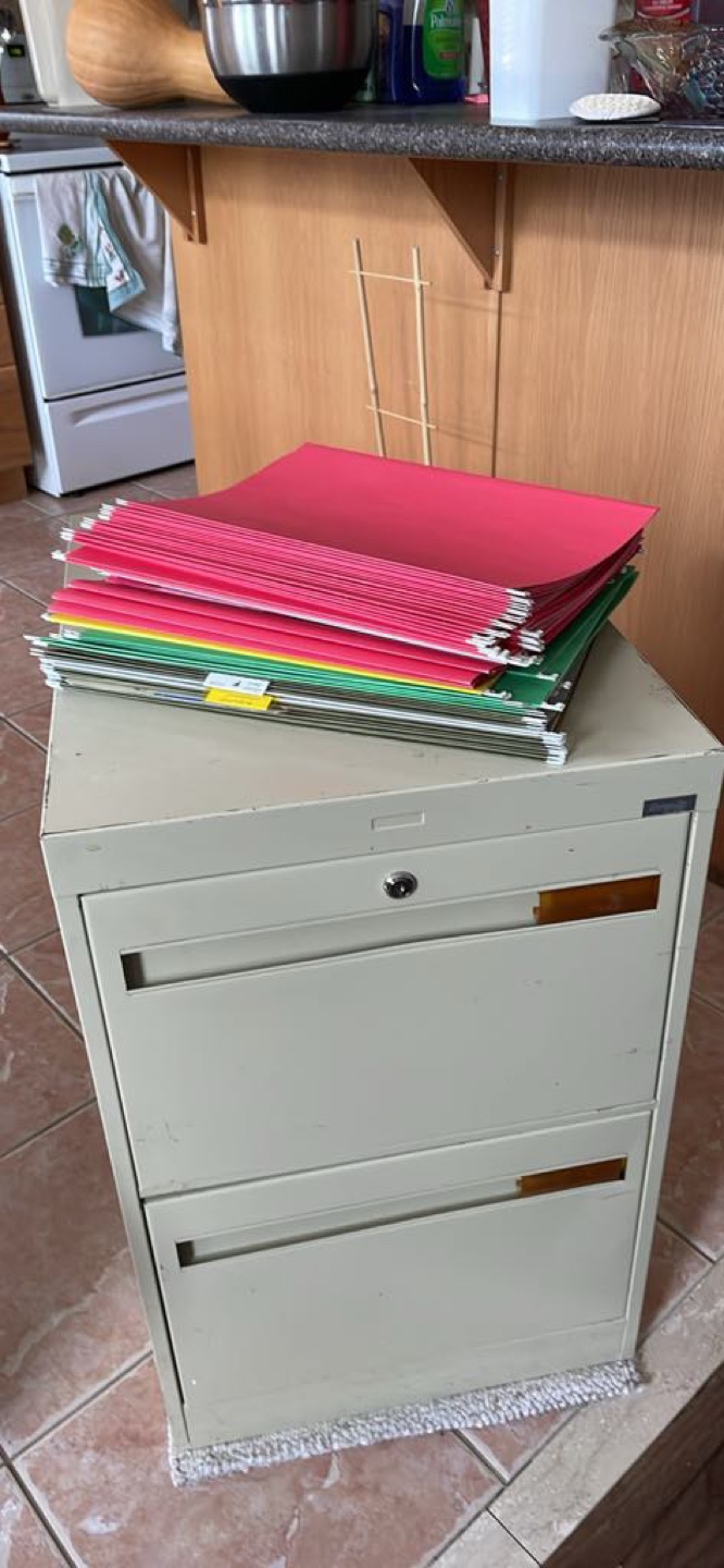 Metal File Cabinet with Two Drawers - photo 5