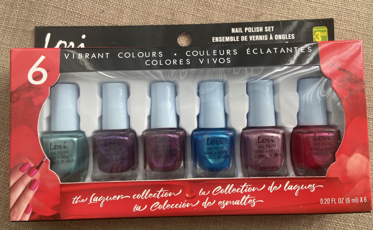 Lori 6 pack Nail Polish Set #ThriftyPicks
