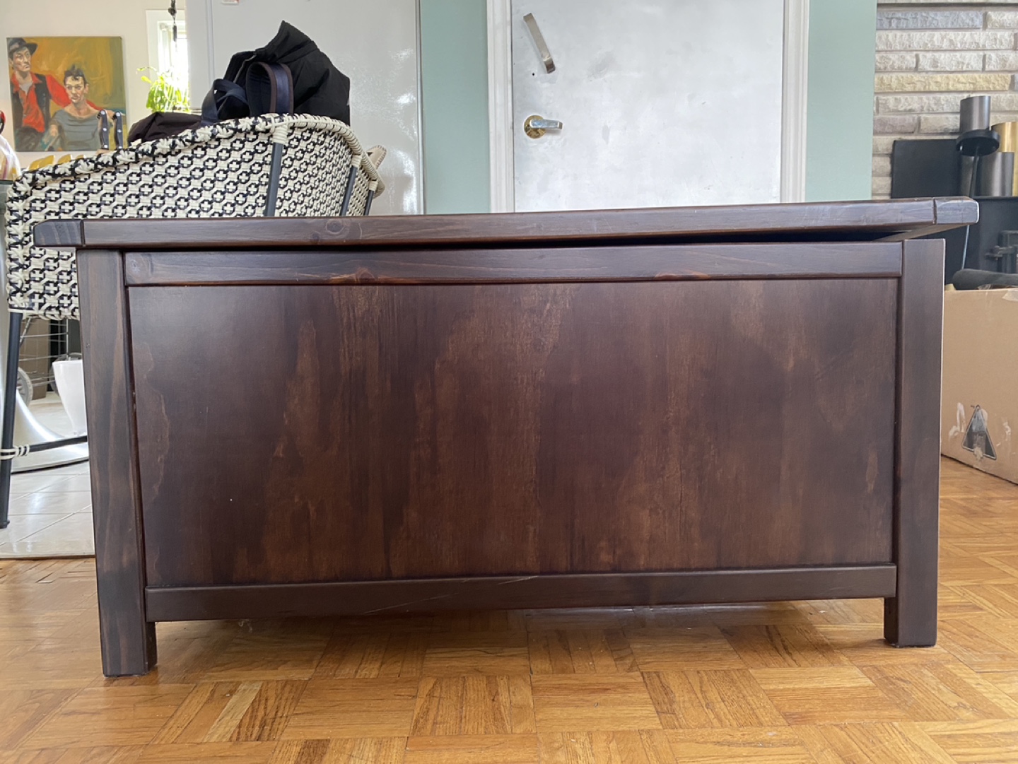 Wooden Storage Trunk/Bench - photo 4
