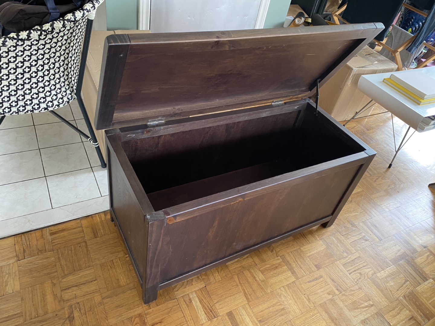 Wooden Storage Trunk/Bench - photo 2