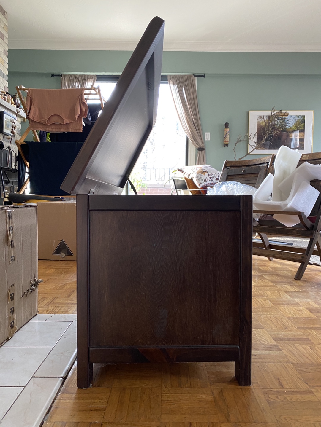 Wooden Storage Trunk/Bench - photo 3