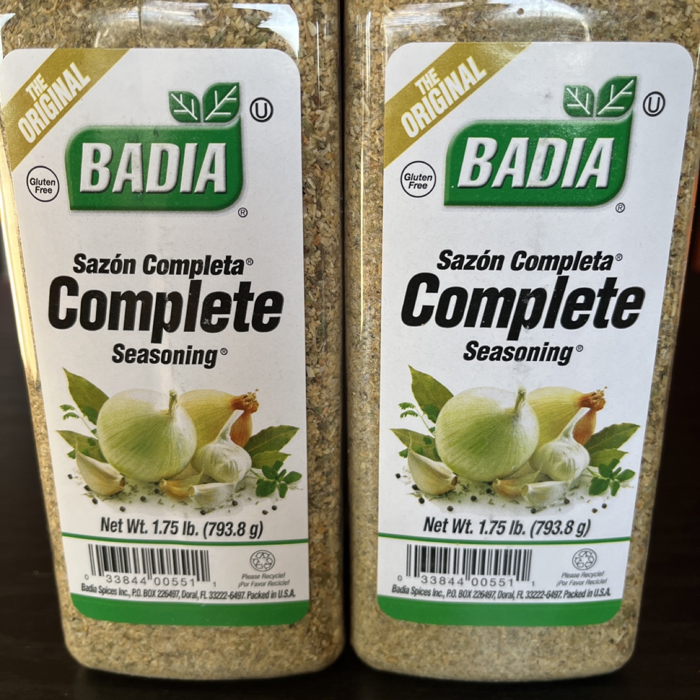 2 Pack Badia Complete Seasoning Sazon spice Blend - 2x1.75 lb - photo 2