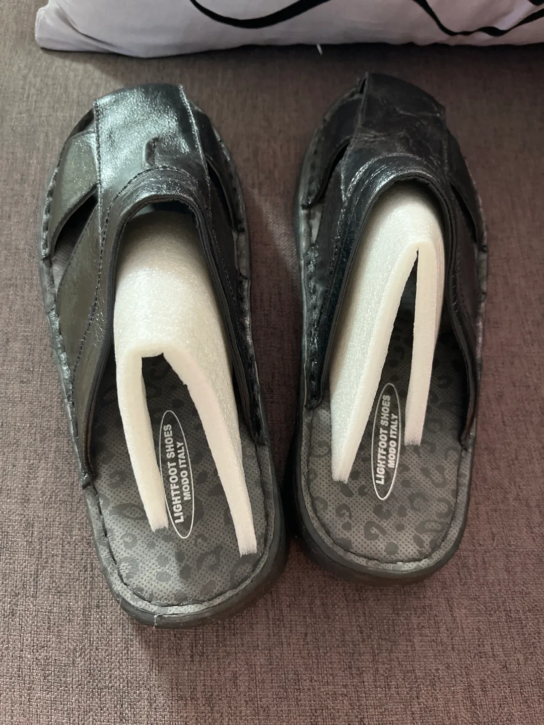 New Lightfoot Men's Leather Sandals size 10.5-11 image indicator(4)