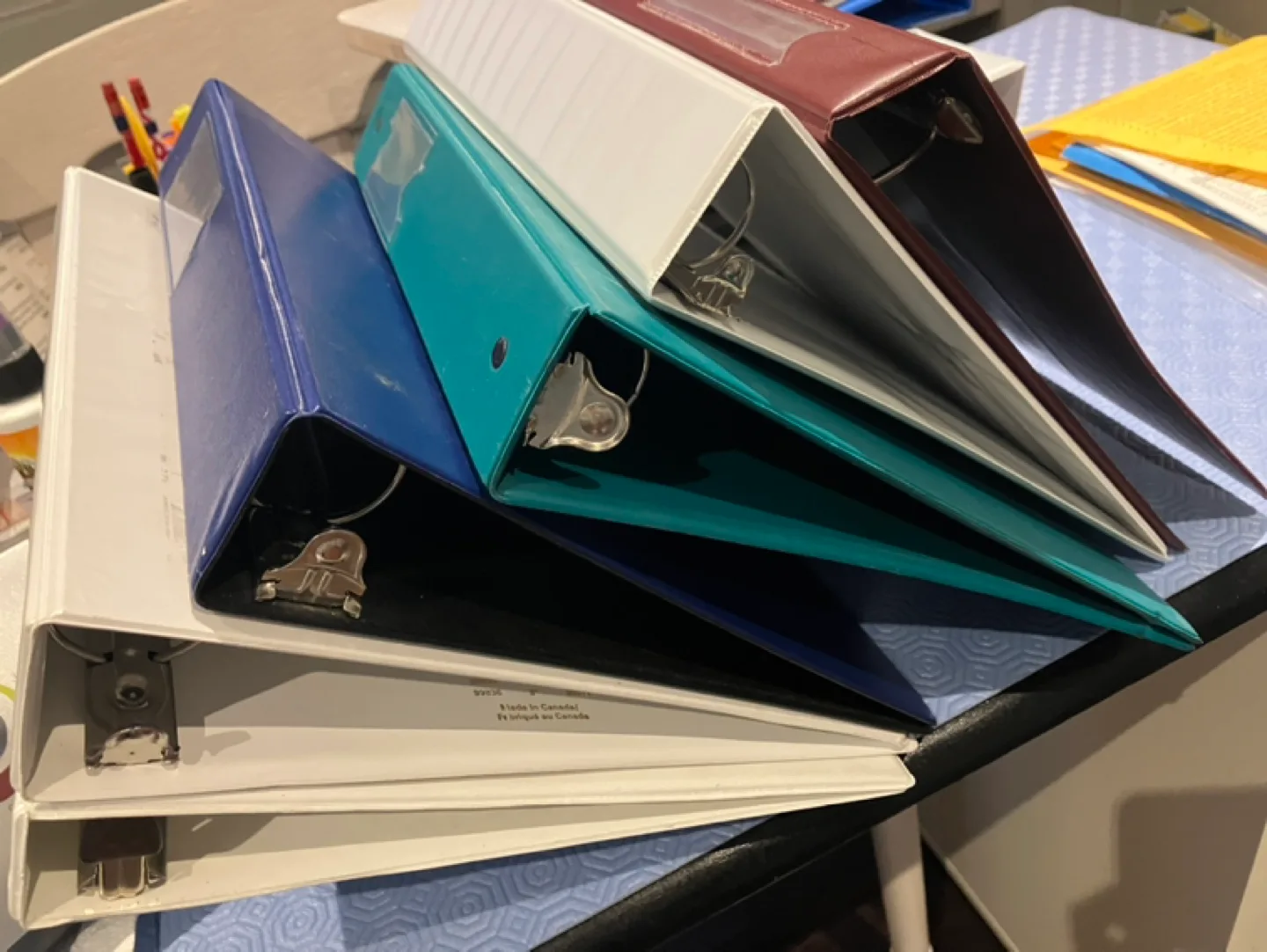 Binder in various sizes image indicator(2)