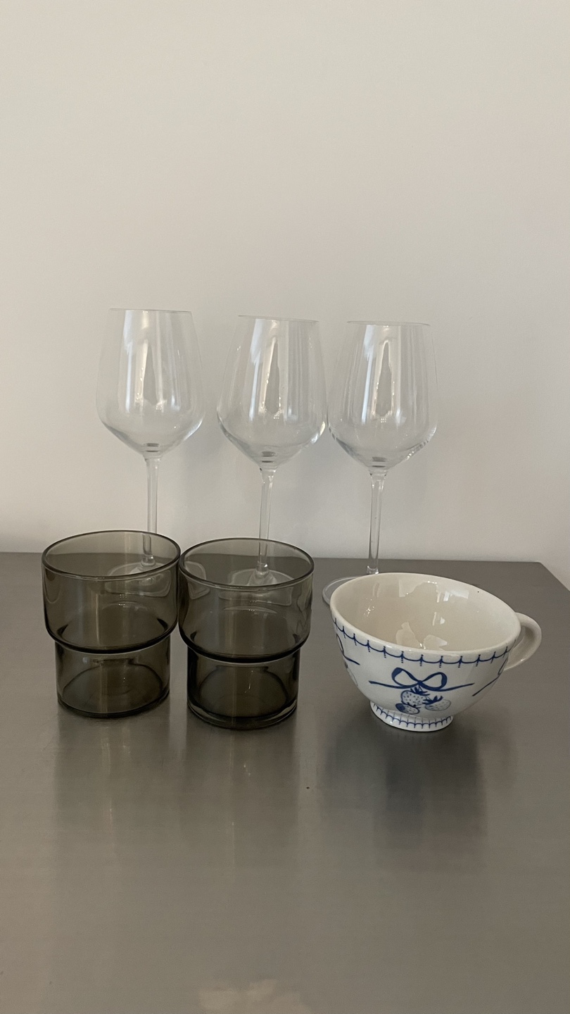 ✨ MOVE OUT SALE (~12/2) ✨ 6 cups set