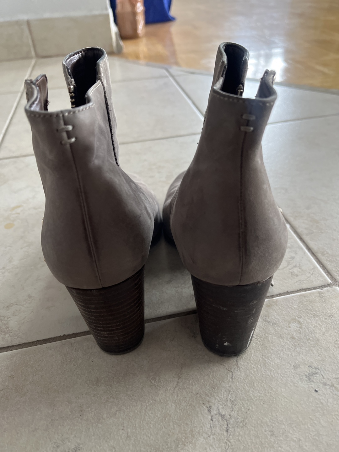 Aldo Grey Ankle Boots - photo 2