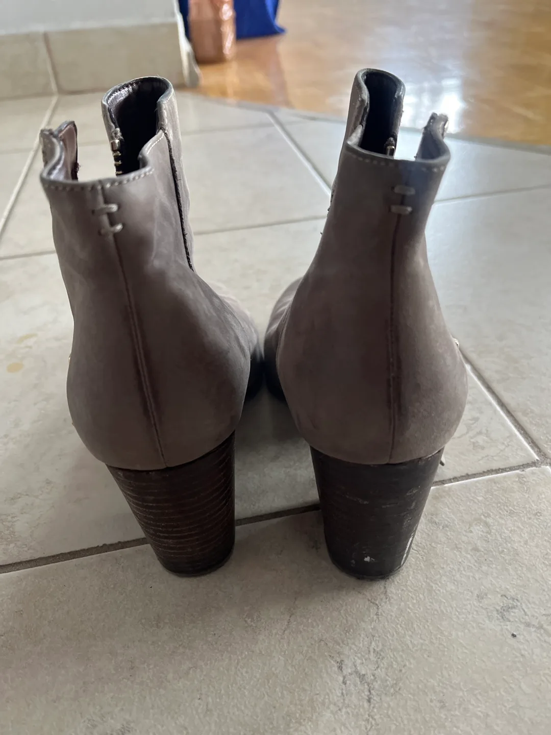 Aldo Grey Ankle Boots image indicator(2)