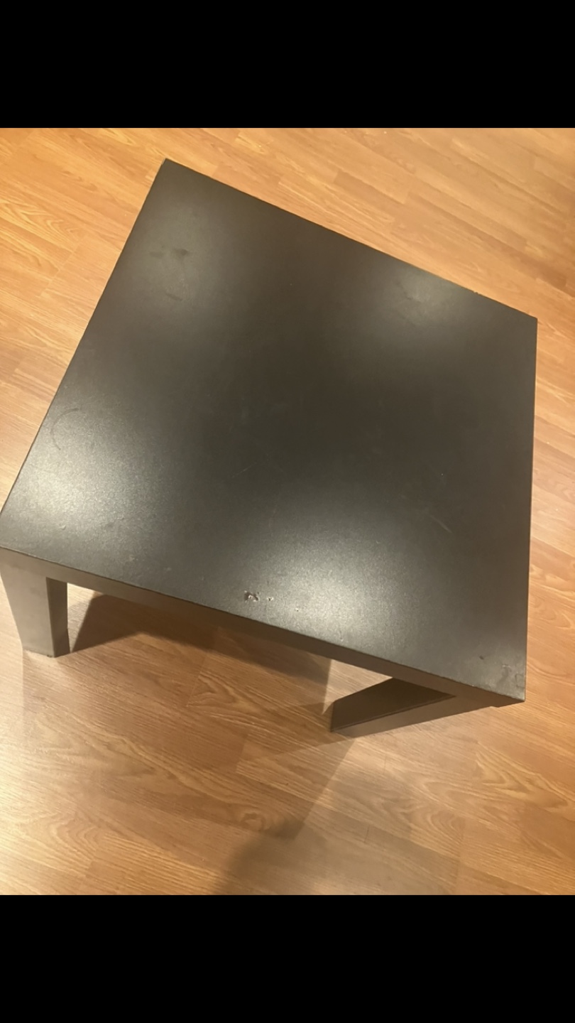 Black Square Coffee Table - photo 2
